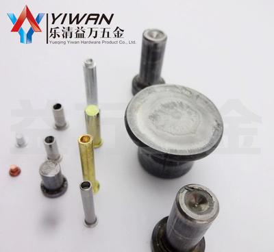 工廠直銷優(yōu)質(zhì)鉚釘產(chǎn)品 園藝工具鉚釘、電動(dòng)車座椅定位銷及半空心平頭鉚釘